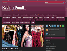 Tablet Screenshot of kadininfendi.com